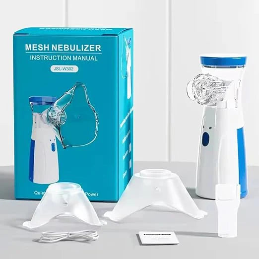 Compact Mesh Nebulizer  جهاز البخار الشبكي المحمول (نيبولايزر)